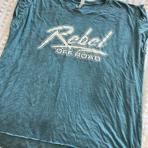 New never worn womens Rebel Off Road tshirt